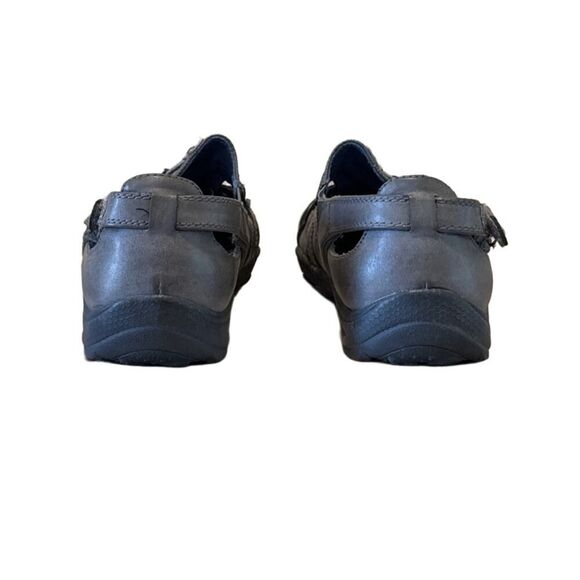 Baretraps Larson Sandals 9.5 Women Gray Casual Comfort Slip On Adjustable Strap - Picture 7 of 8